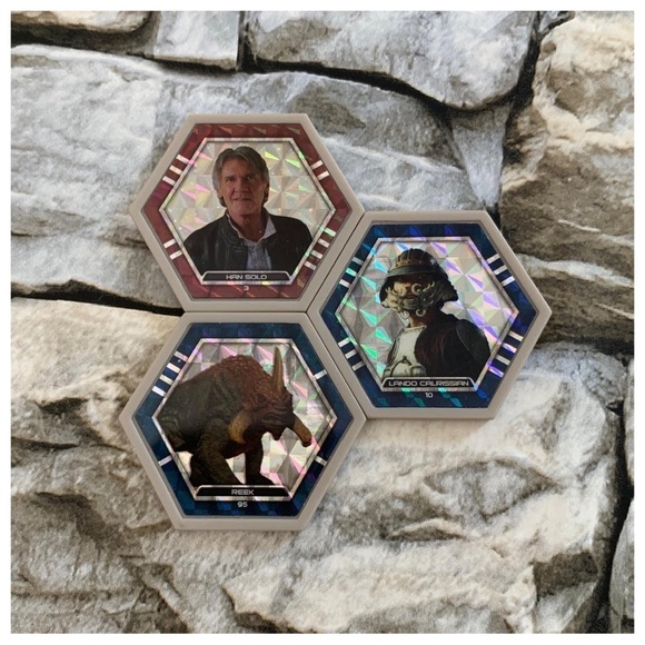 2016 Lot of 26 Star Wars Galactic Connexions Trading Cards Discs Game Series 3 - Picture 8 of 11